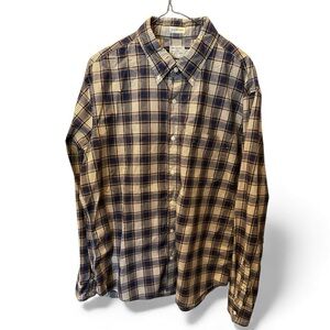 J. Crew Men's Slim Secret Wash cotton shirt XL